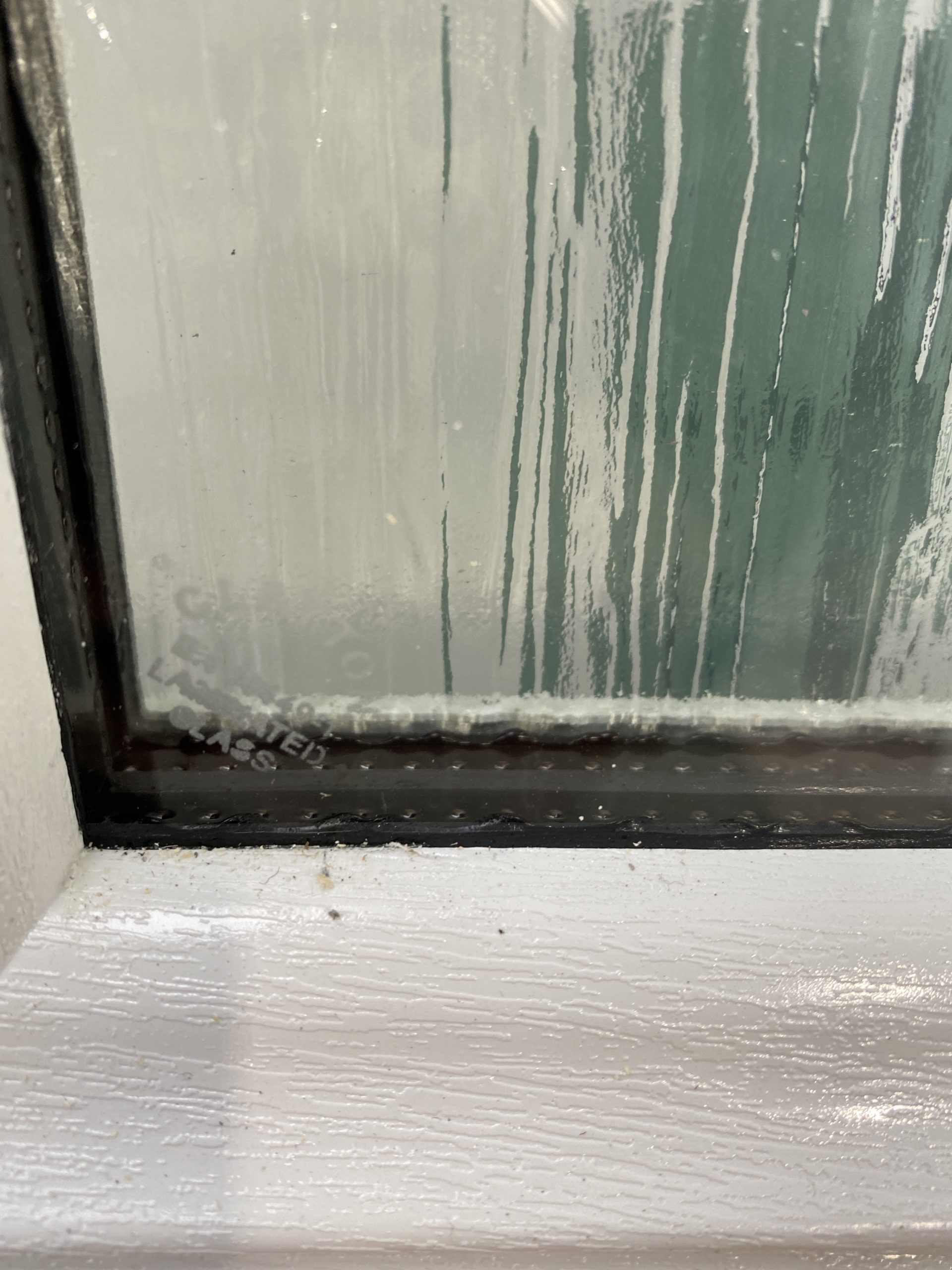 Doorstop Composite Front Door White External Exterior Half Panel Upvc