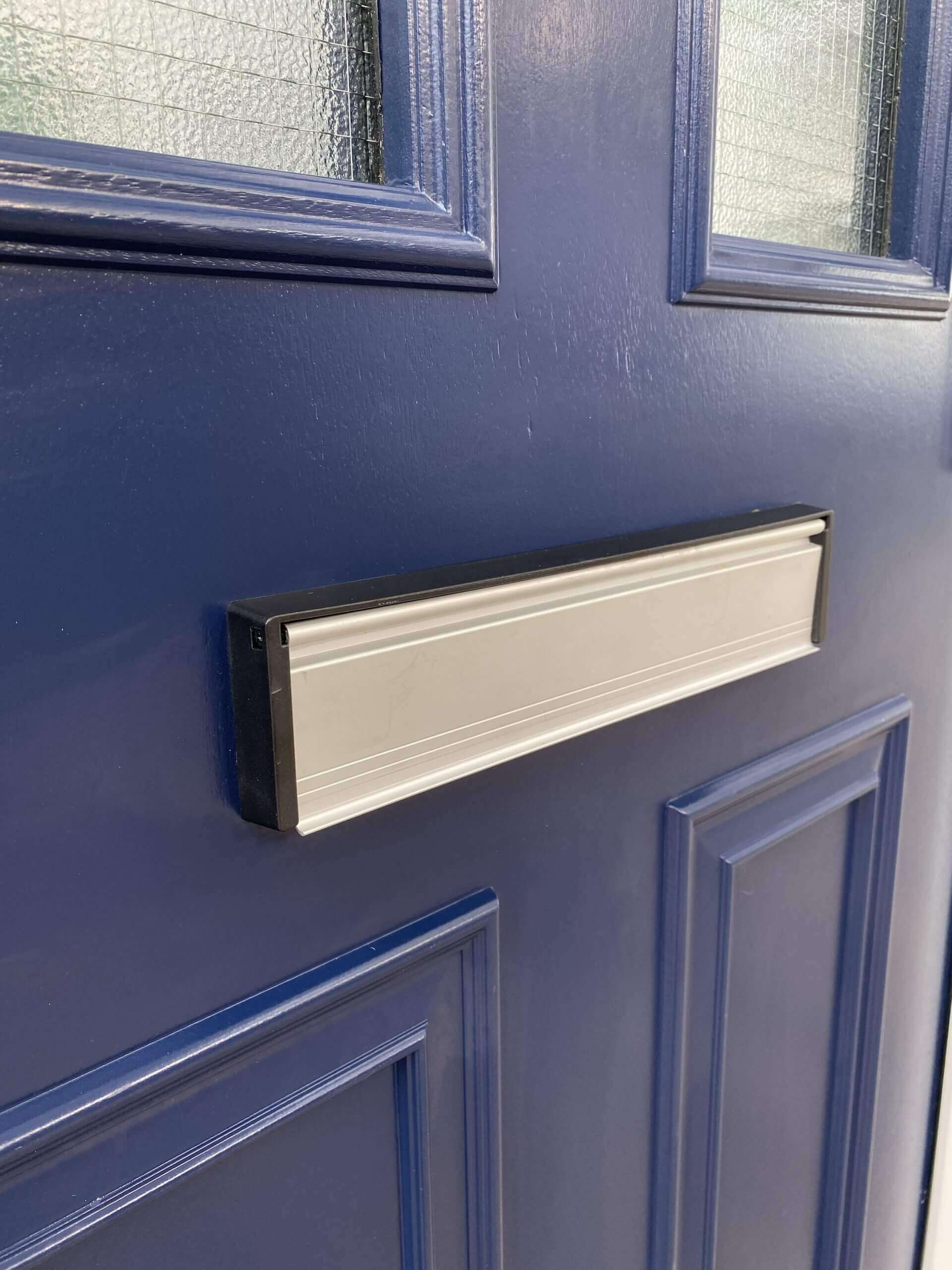 Masterdor Wooden Blue Fire Front Door Green doors