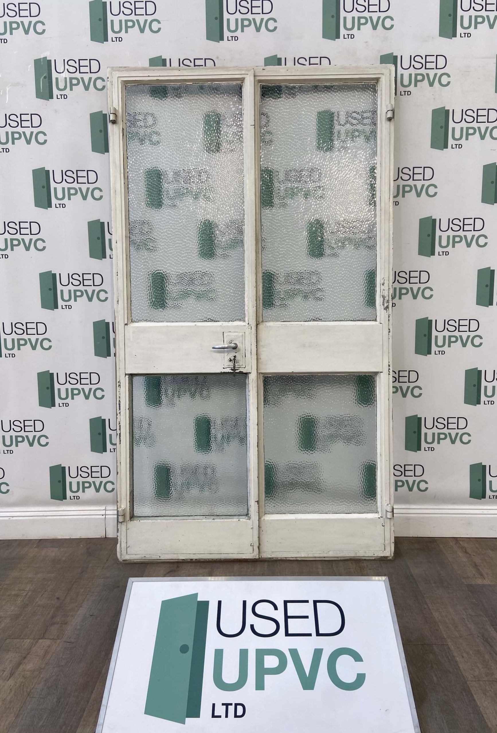 Original Crittall French Door White Crital Steel Metal 1930s External