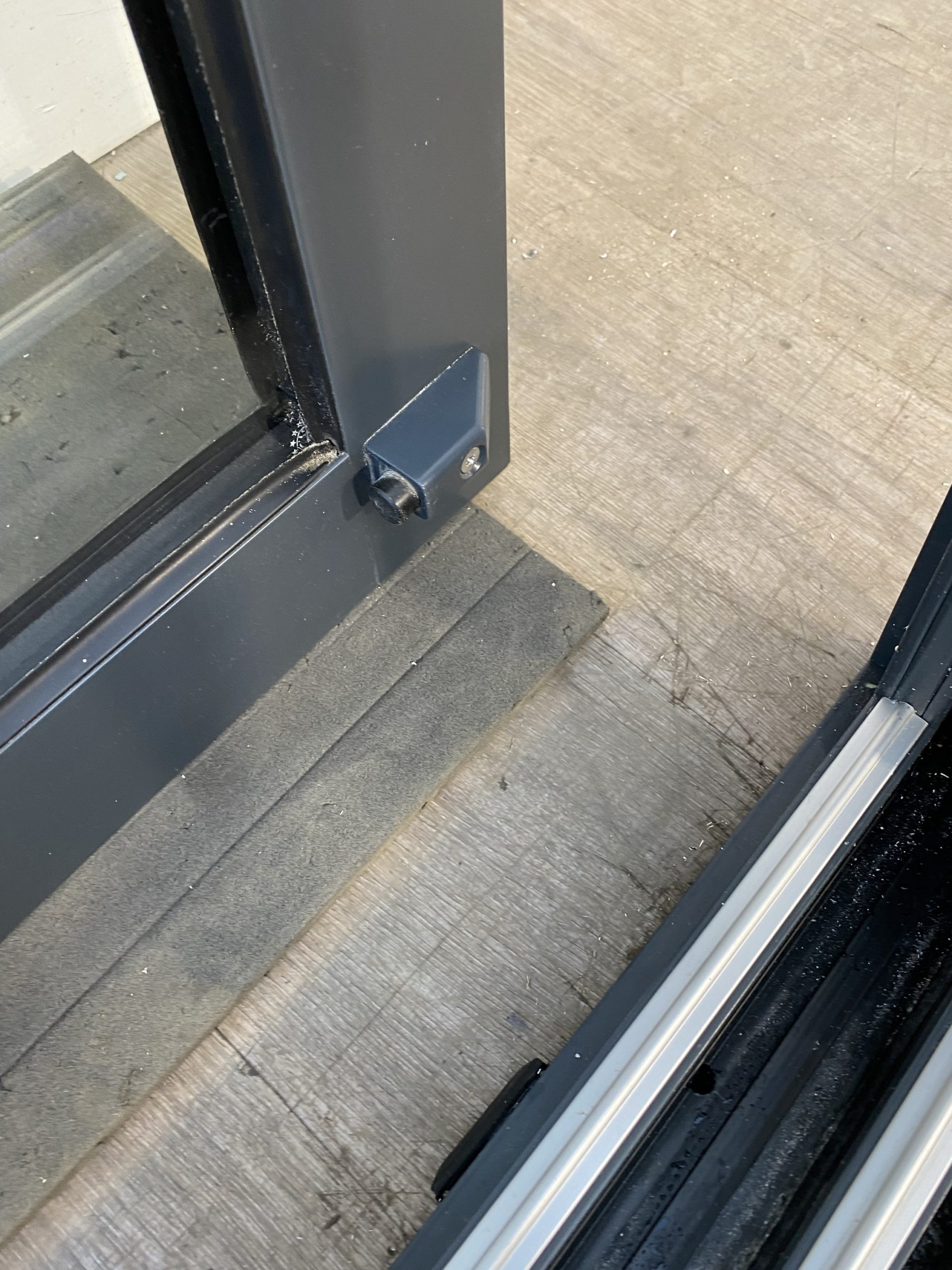 Aluminium Anthracite Grey Patio/Sliding Doors Green doors