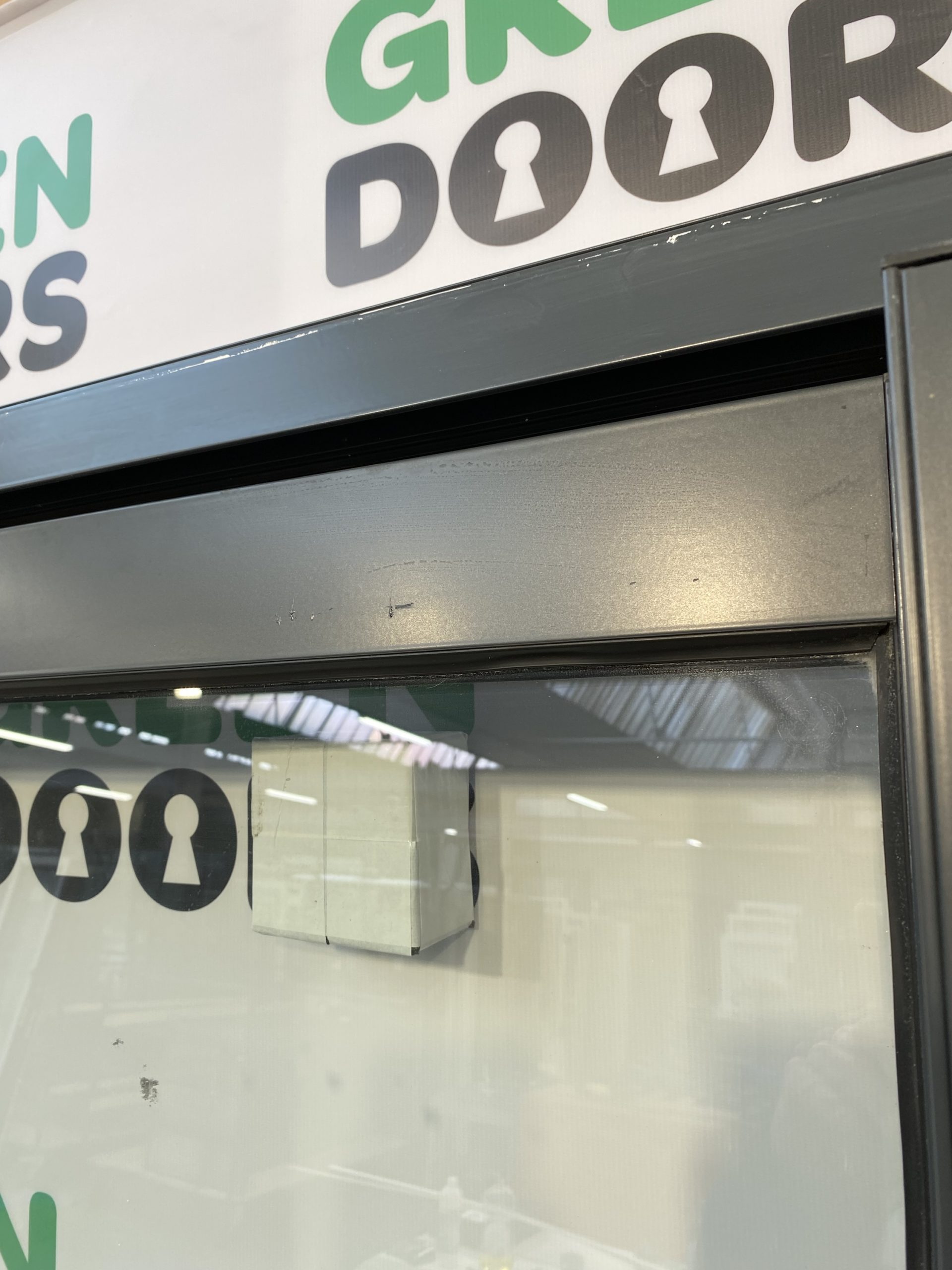 Aluminium Anthracite Grey Patio/Sliding Doors Green doors