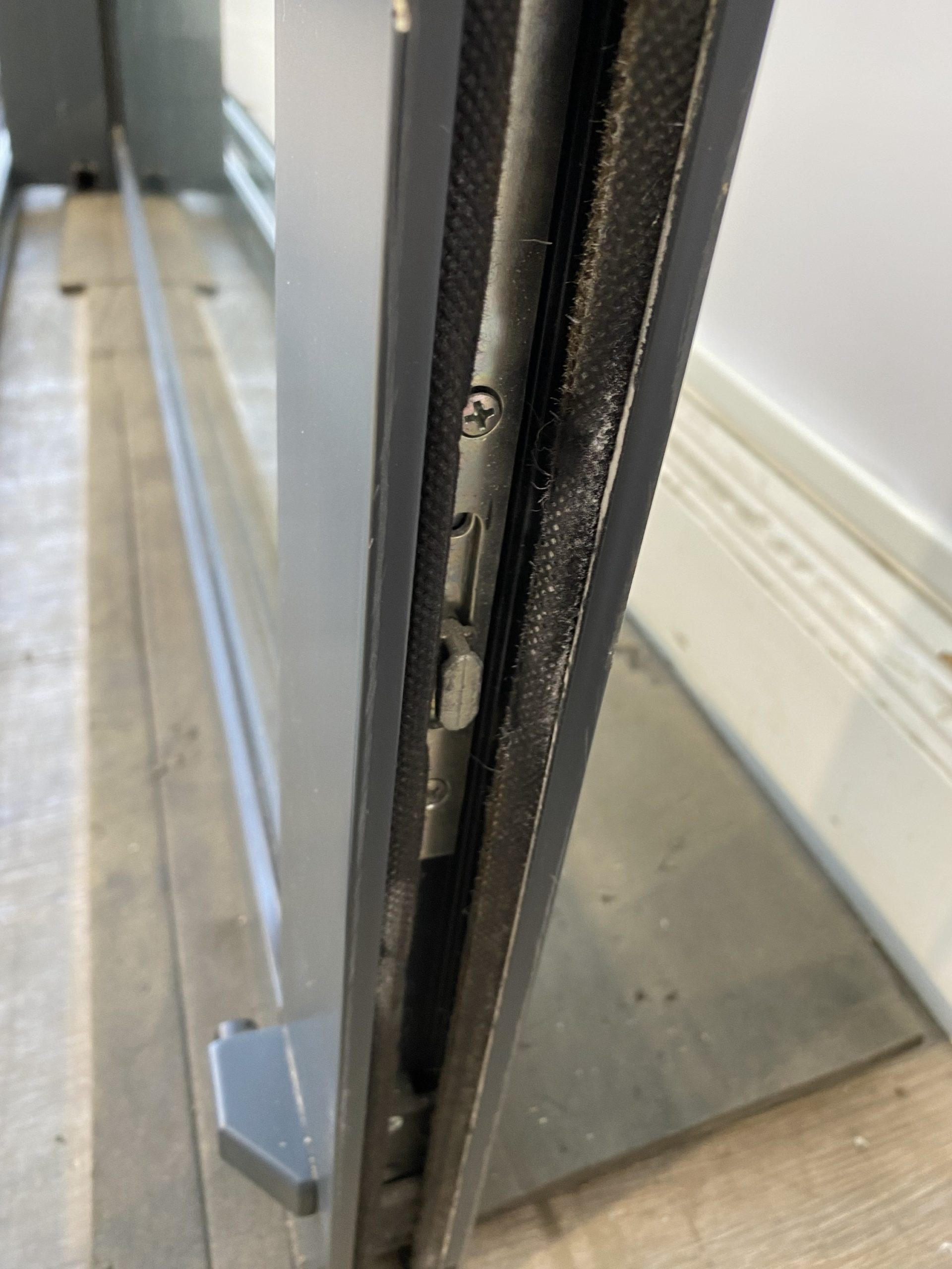 Aluminium Anthracite Grey Patio/Sliding Doors Green doors