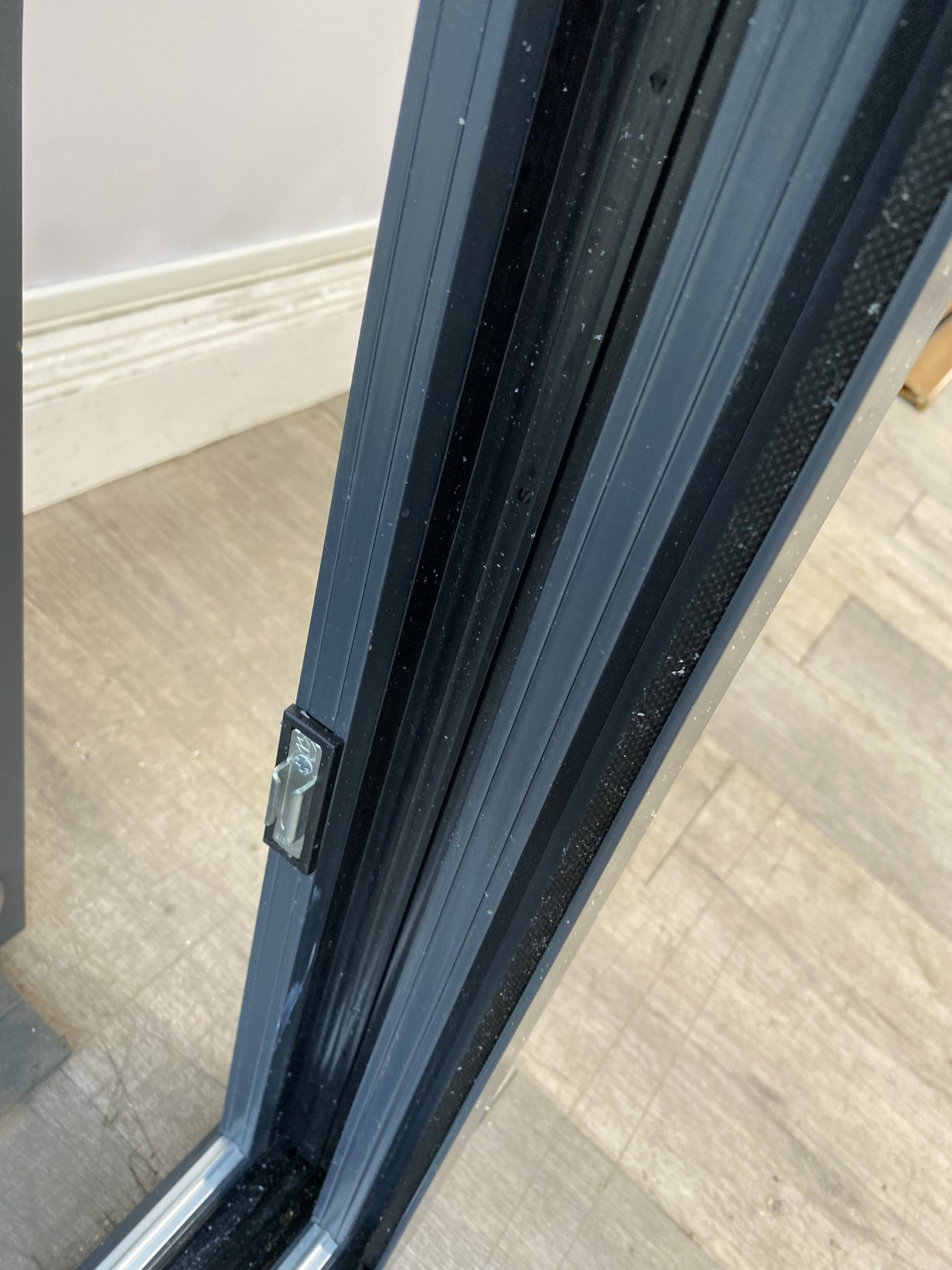 Aluminium Anthracite Grey Patio/Sliding Doors Green doors