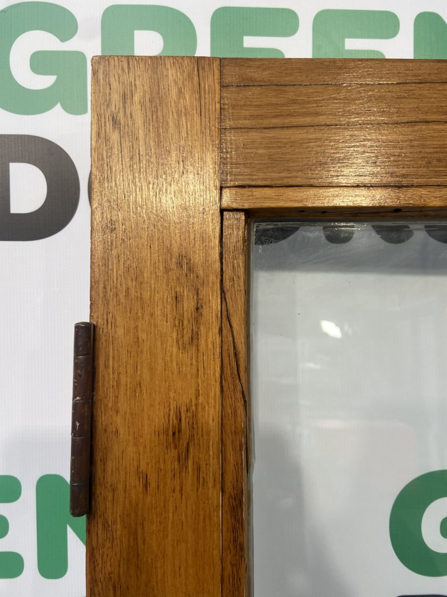 HARDWOOD FRENCH DOORS GOLDEN OAK BROWN WOOD GRAIN EXTERNAL BESPOKE