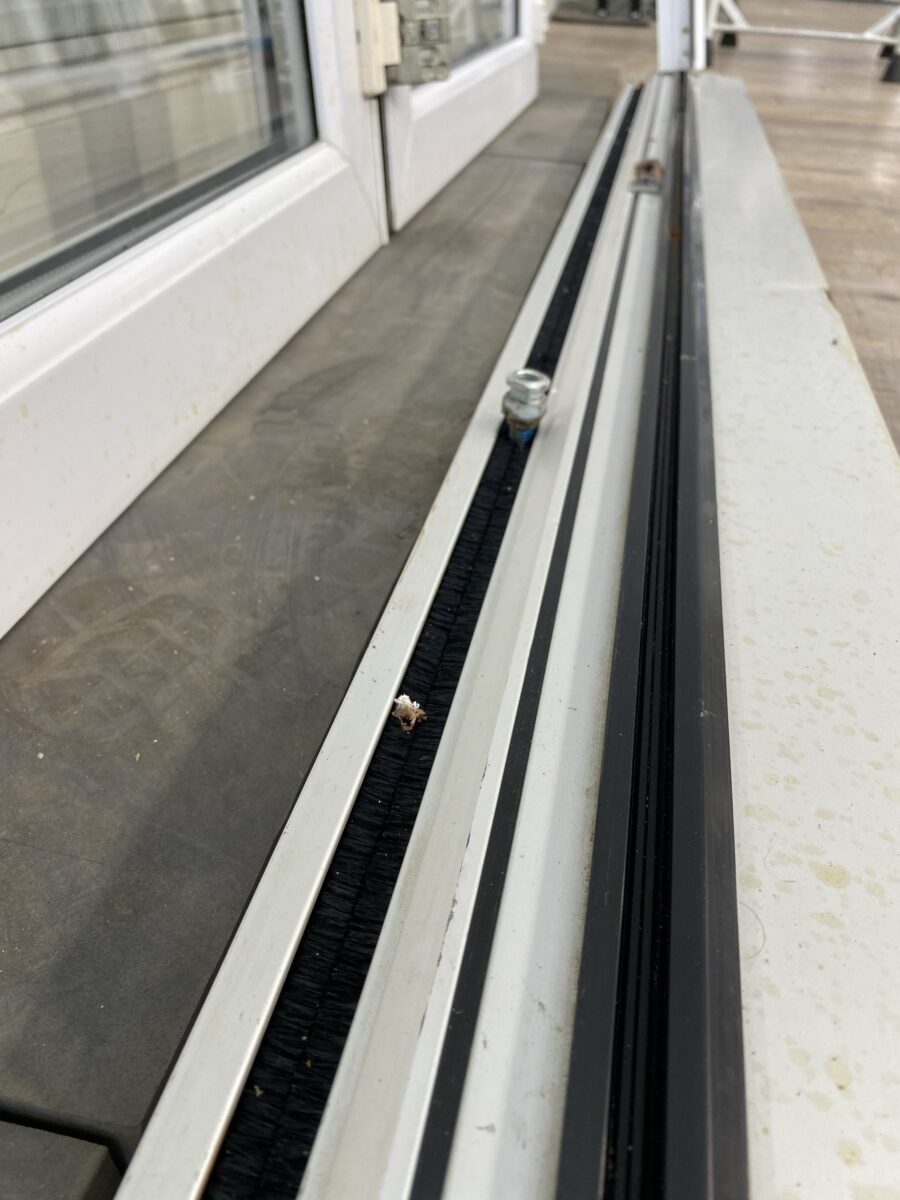 Upvc Bifold Door White Sliding Folding External Exterior Double Glazed