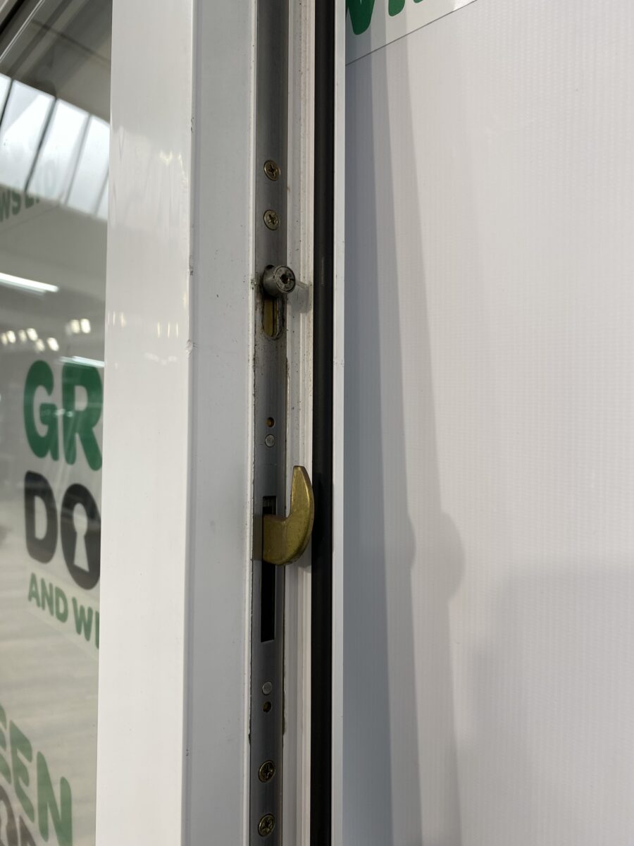 Upvc Bifold Door White Sliding Folding External Exterior Double Glazed