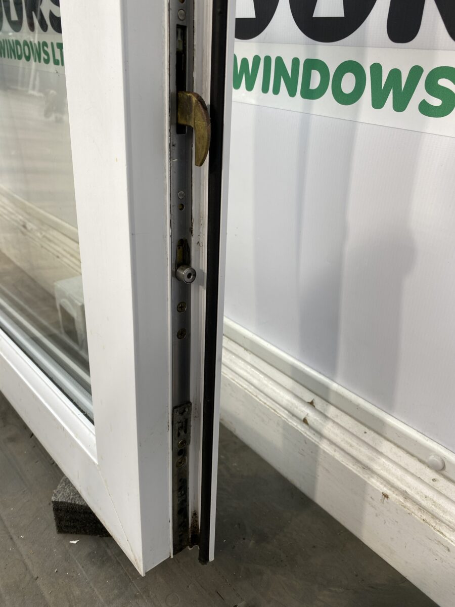 Upvc Bifold Door White Sliding Folding External Exterior Double Glazed