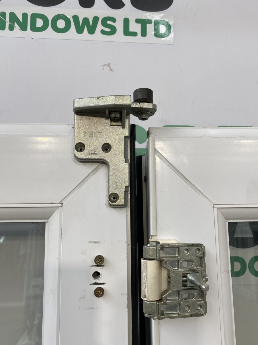 Upvc Bifold Door White Sliding Folding External Exterior Double Glazed