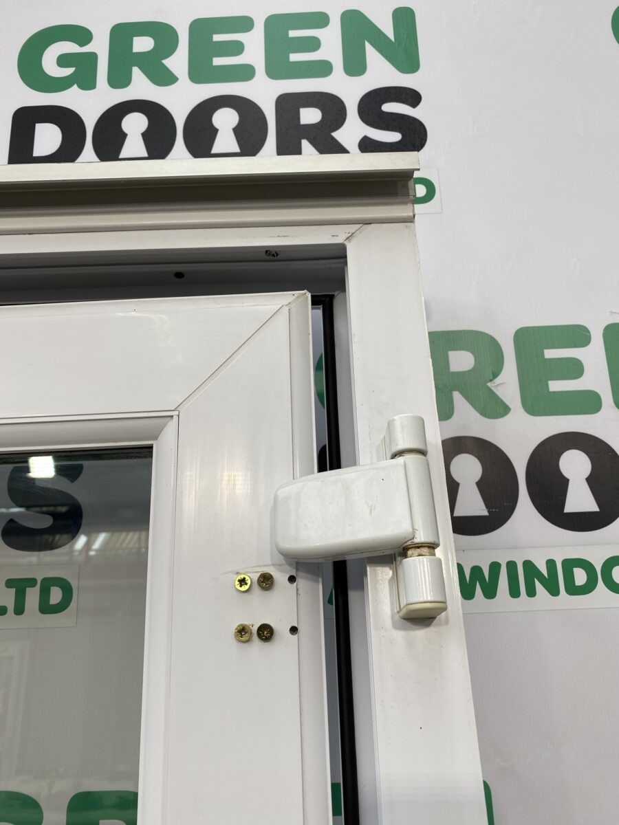 Upvc Bifold Door White Sliding Folding External Exterior Double Glazed