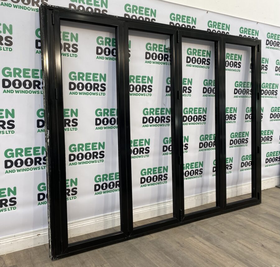 Aluminium Bifold Doors Black Folding Sliding Ali Metal External