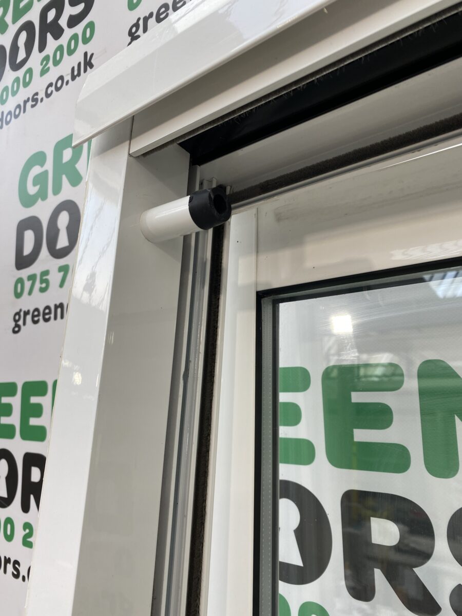 ALUMINUM SLIDING DOORS USED PATIO DOOR EXTERNAL EXTERIOR WHITE DOUBLE