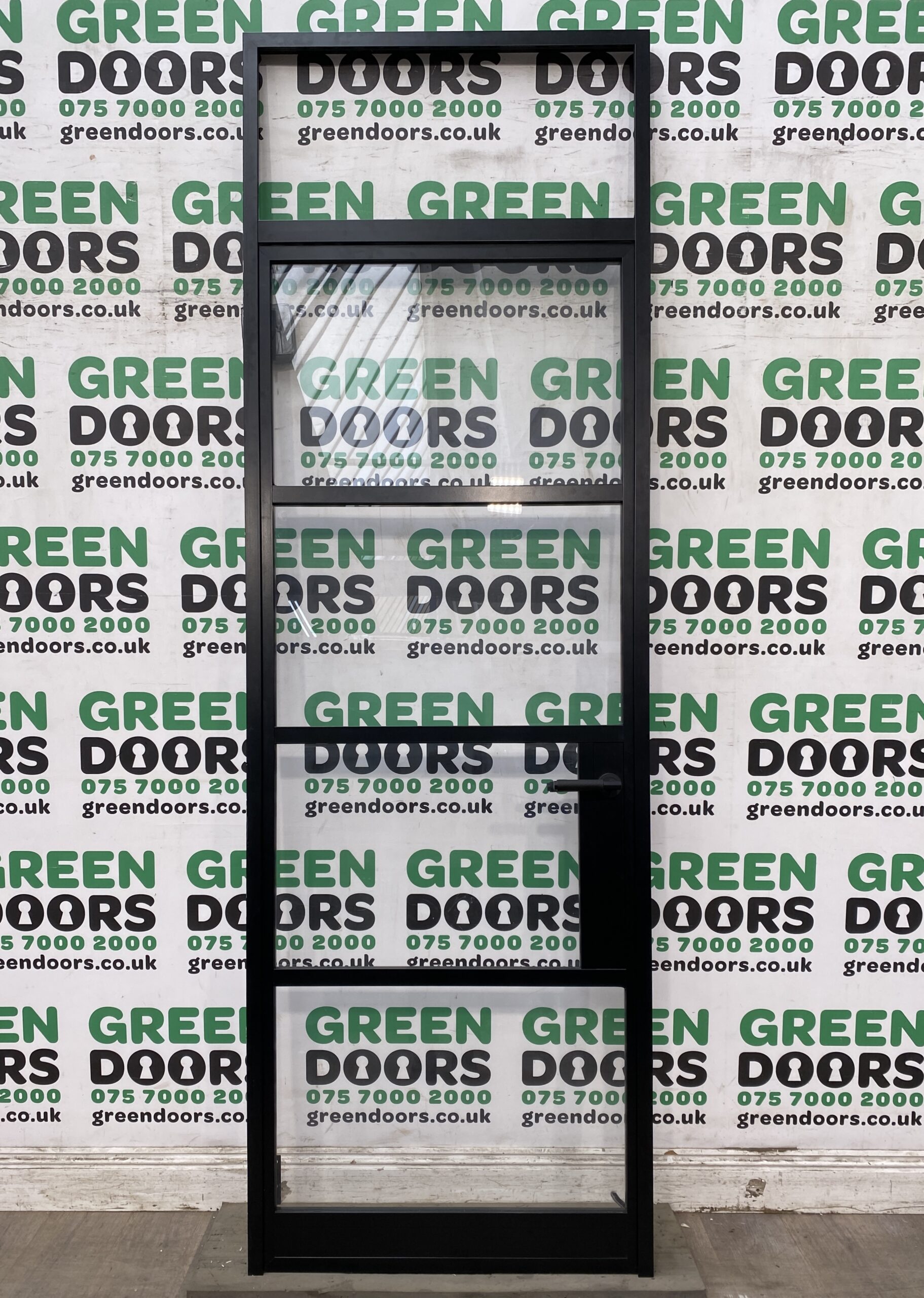 ORIGIN INTERNAL DOOR CRITTAL HERITAGE EXTERNAL EXTERIOR DOUBLE GLAZED NEW BLACK