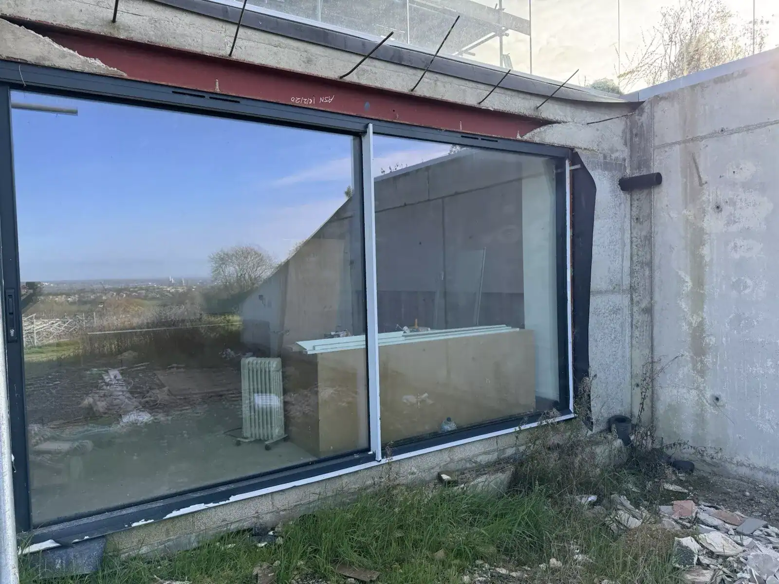Grey Aluminium Patio / Sliding doors Cortizo Pre-owned