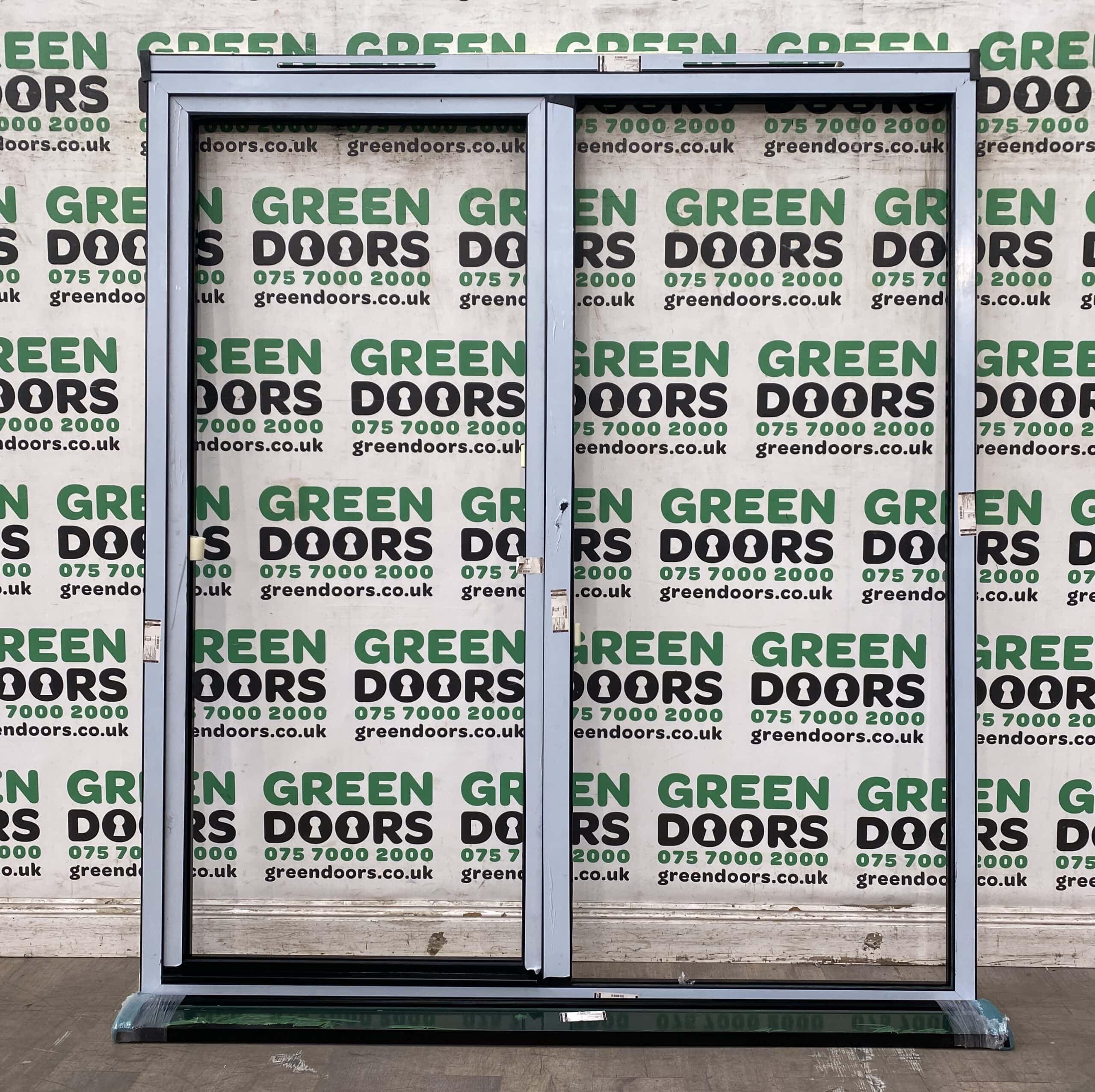 DOOR WITH WITH SIDELIGHT ALUMINIUM TILT AND TURN WINDOW EXTERNAL EXTERIOR NEW