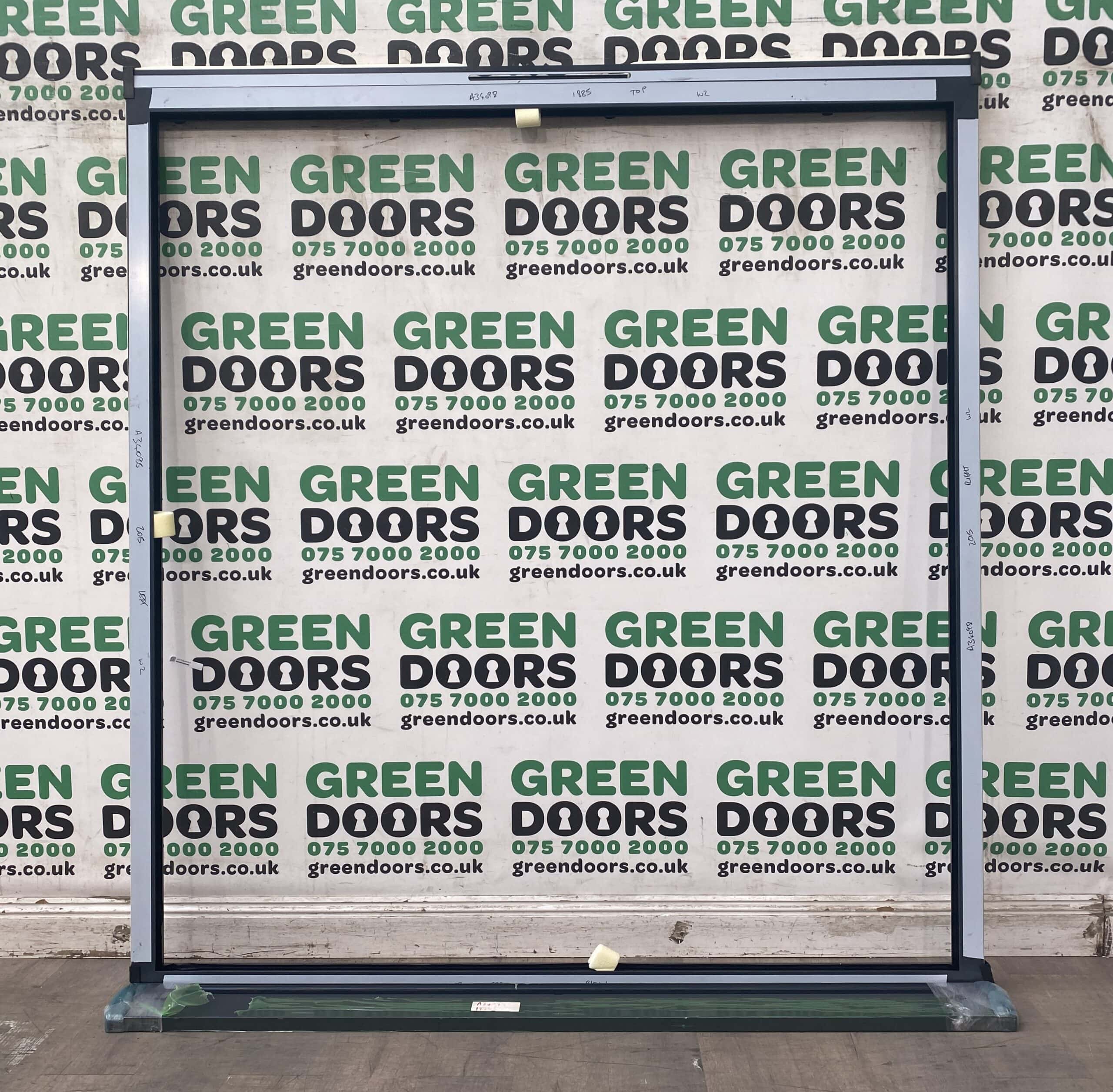 ALUMINIUM WIDE FIXED WINDOW BIG PANORAMIC EXTERNAL EXTERIOR DOUBLE GLAED NEW