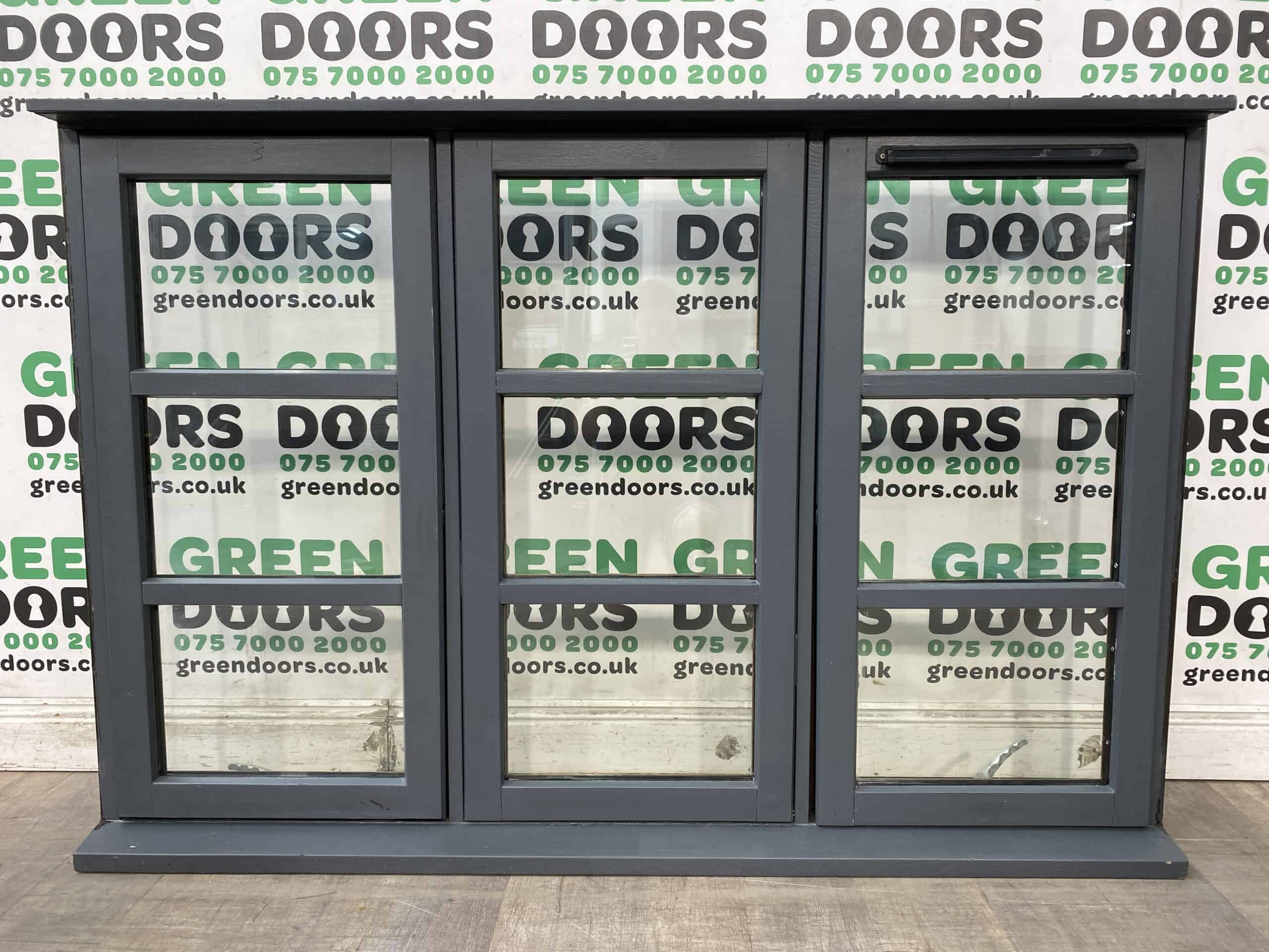WOODEN CASEMENT TOPHUNG WINDOW EXTERNAL EXTERIOR DOUBLE GLAZED USED OUTWARDS
