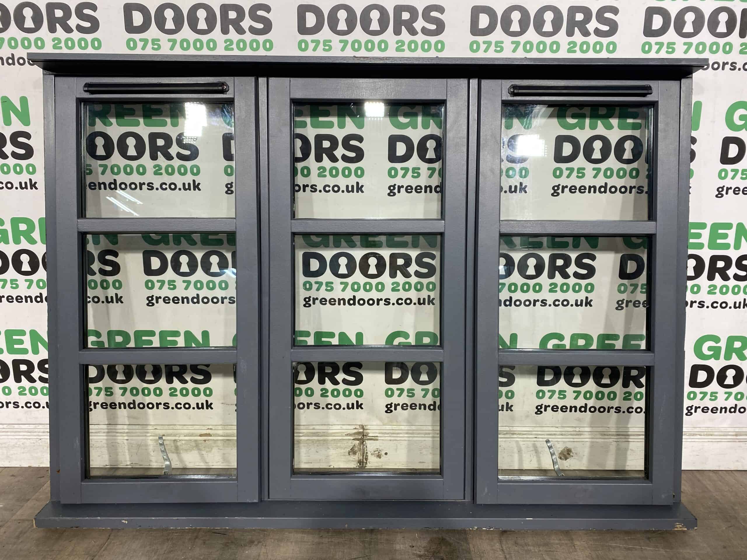 TOPHUNG WOODEN CASEMENT WINDOW EXTERNAL EXTERIOR DOUBLE GLAZED USED OUTWARDS
