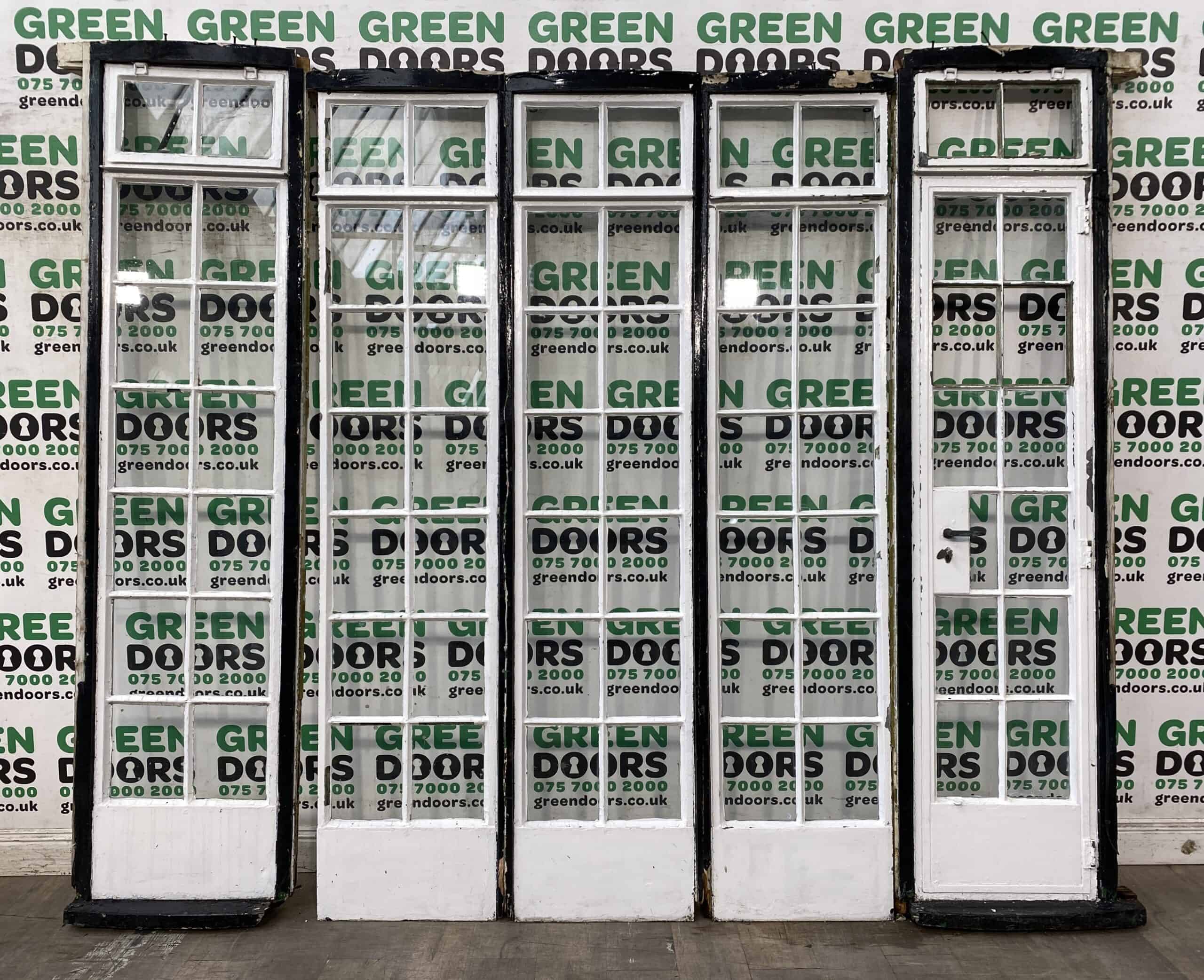 White Steel Back door